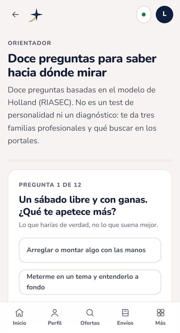 Orientador de PolarisFlow: primera de las doce preguntas